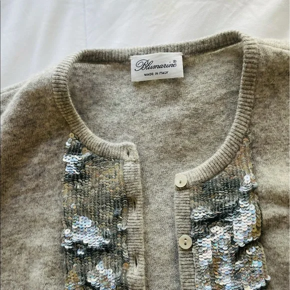 Y2K Blumarine Sequin Cardigan - Picture 4 of 5